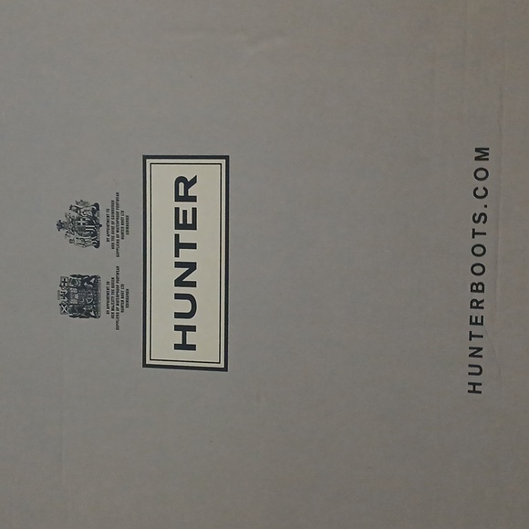 Hunter Original Tall Ladies Dark Slate Rain Boots - Picture 16 of 16